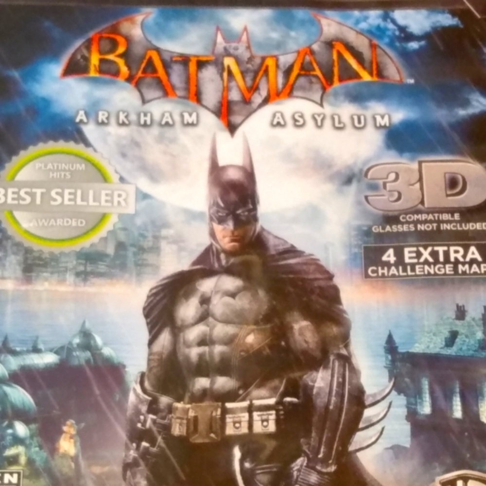 Xbox360 action video game bundle - BATMAN - BIOSHOCK & CALL OF DUTY